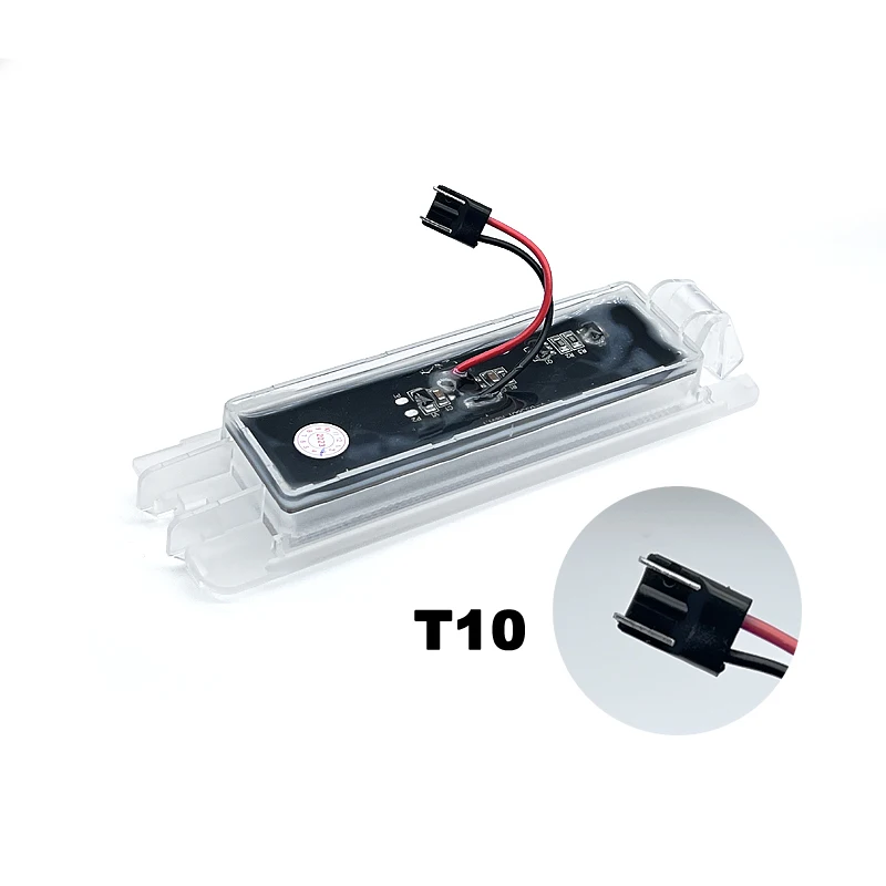 For Dacia Sandero Logan II 2013-UP White LED Number License Plate Light Replace OEM 8200957874