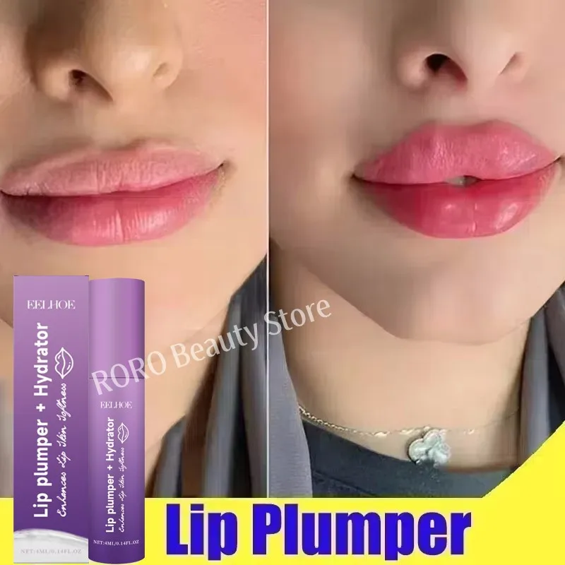 Instant Lip Plumping Essential Oil Nourishing Antiwrinkle Moisturising Sexy Lip Care Ultimate Plumping Lip Gloss Serum Cosmetics