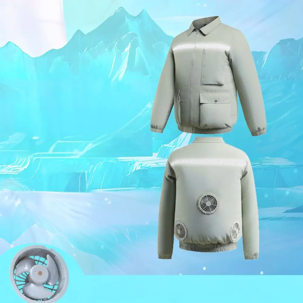 Breathable Air Conditioned Workwear For For Ingulun Cooling Fan Vest Summer Industrial Construction Protection Utility Shirt Top