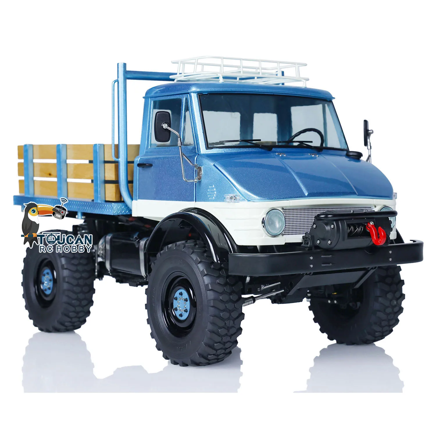 

LESU 1/10 RC Crawler RAVE-UM406 4X4 Metal Body Remote Control Off-road Vehicle Painted Assembled Truck Model TH22766