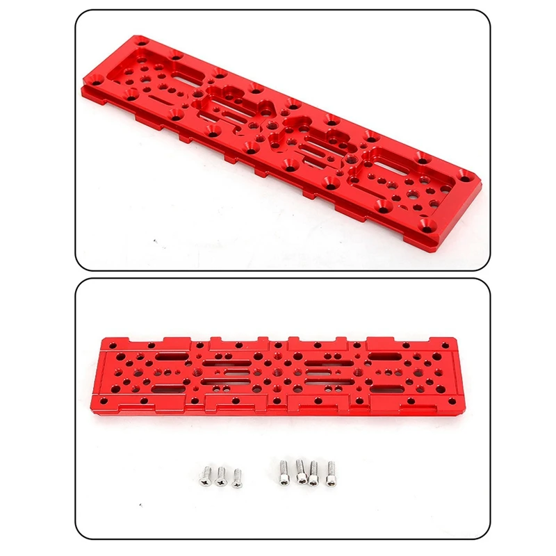 1 PCS Red Angeleyes 32080 Telescope Dovetail Mounting Plate Dovetail Mounting Fixing Plate