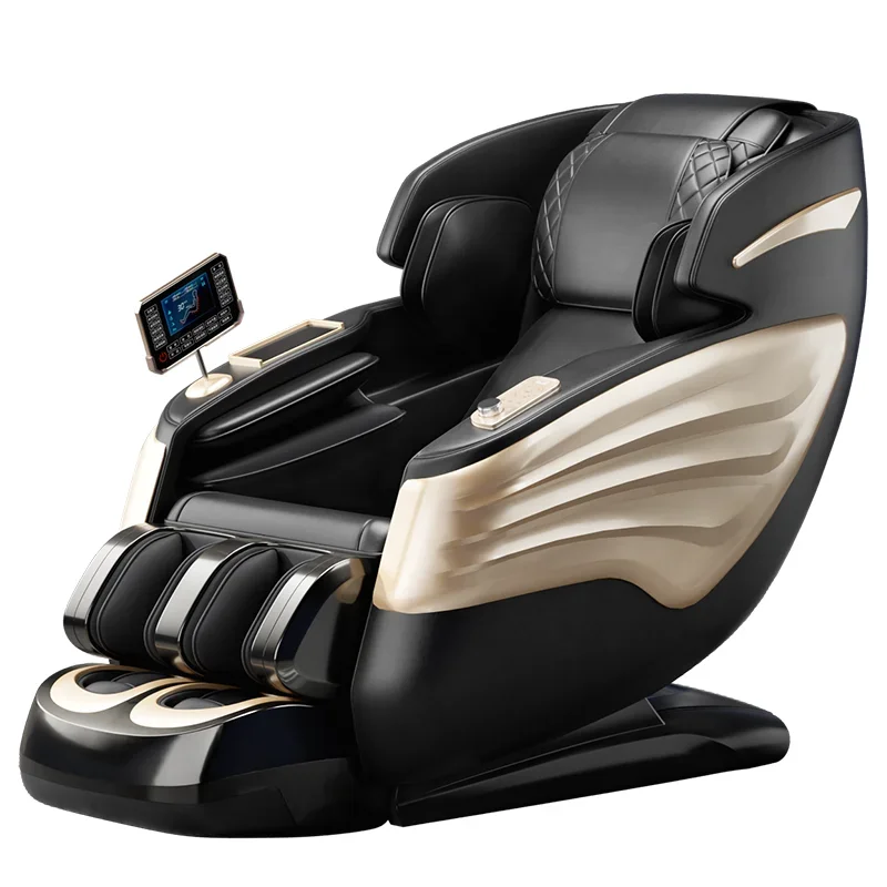 

2024 new L4 4d sl track zero gravity full body home office massage chair massager price luxury extra long full body thai stretch