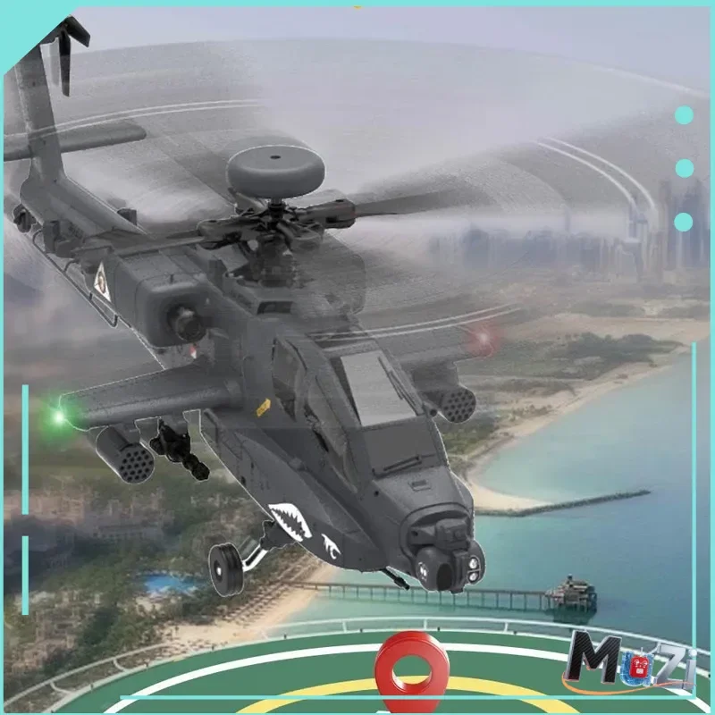 Yuxiang Apache F11S giroscópio de 6 eixos helicóptero RC GPS simulação 3D modelo de helicóptero de controle remoto RHSKY brinquedo adulto menino