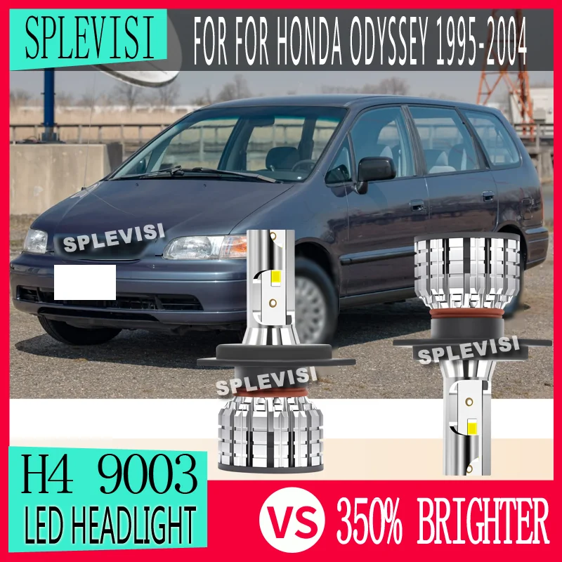 

H4/9003 2pcs Enhanced Night Safety Car Headlight Bulbs LED For Honda Odyssey 1995 1996 1997 1998 1999 2000 2001 2002 2003 2004