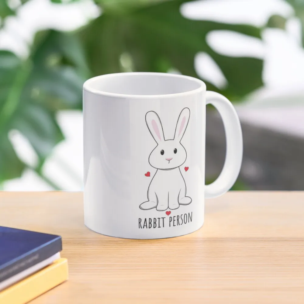 

Rabbit Person Coffee Mug Personalized Gifts Travel Cups Set Mug