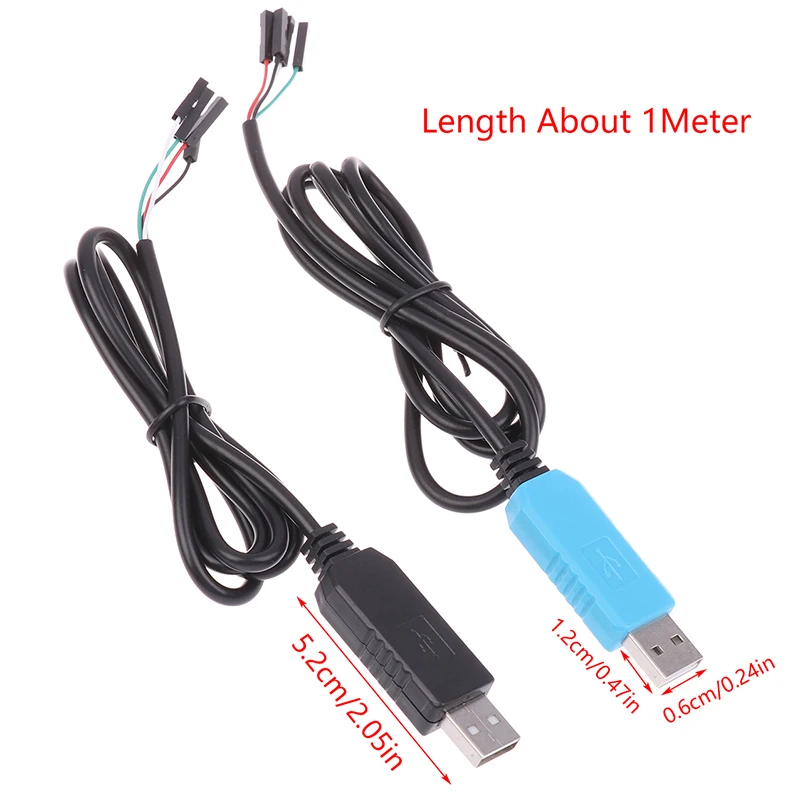 Módulo adaptador con cubierta a prueba de polvo PL2303HX/TA, convertidor USB a RS232TTL para Cable de descarga Arduino, 1 ud.