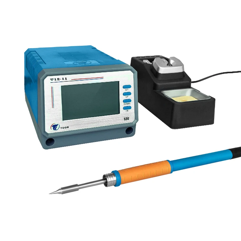 Fast Heating Precision Temperature Control Digital Soldering Iron Station Lead-free Solder Machine For Electronic Repairing