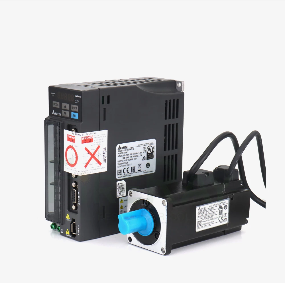 

delta servo motor ASD-B2-1521-B ECMA-E21315RS 1.5KW Delta Servo Drive And Motor