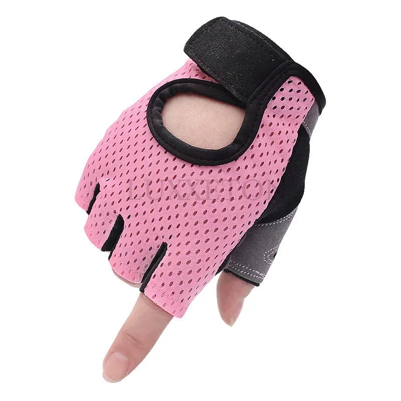 Gym Gloves Fitness Weight Lifting Gloves Training Sports Body Building Exercise Cycling Workout Glove with Wrist Wrap Support