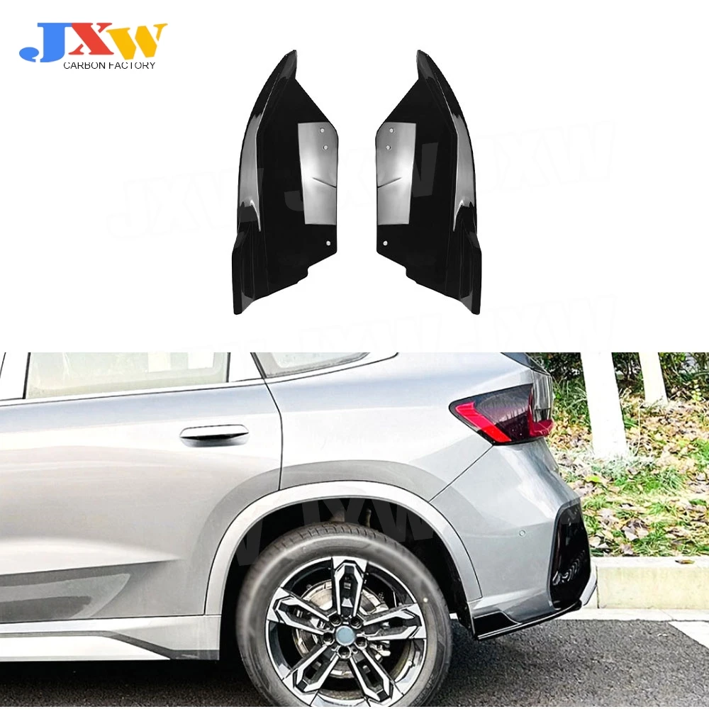 

Rear Bumper Lip Splitters Aprons Flaps for BMW X1 IX1 U11 M Sport 2023+ ABS Rear Splitters Decoration Car Accessories Body Kits