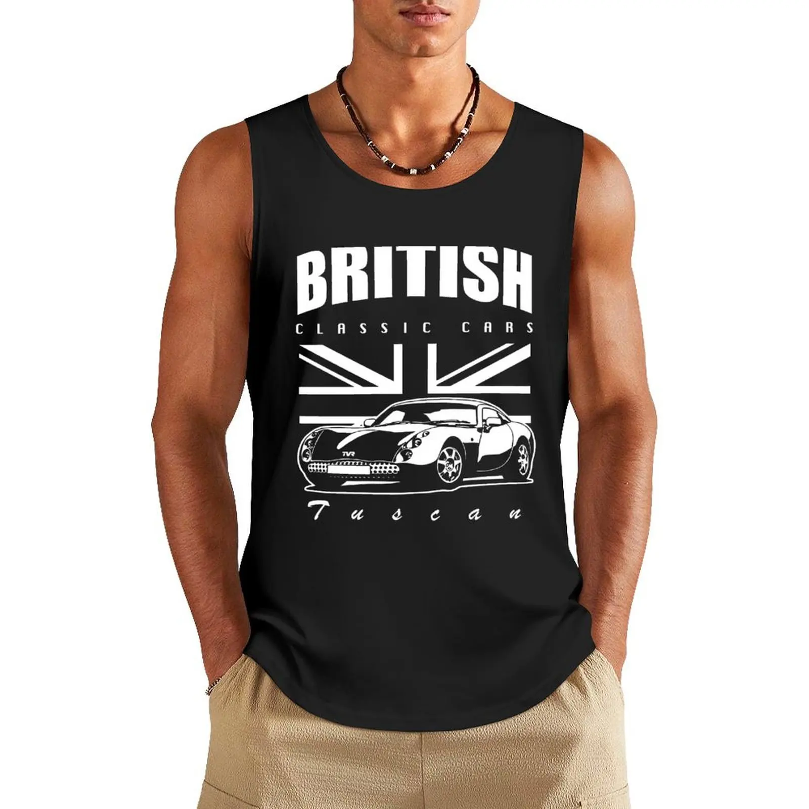 The Fabulous TVR Tuscan Tank Top sports suits t shirt gym clothes men
