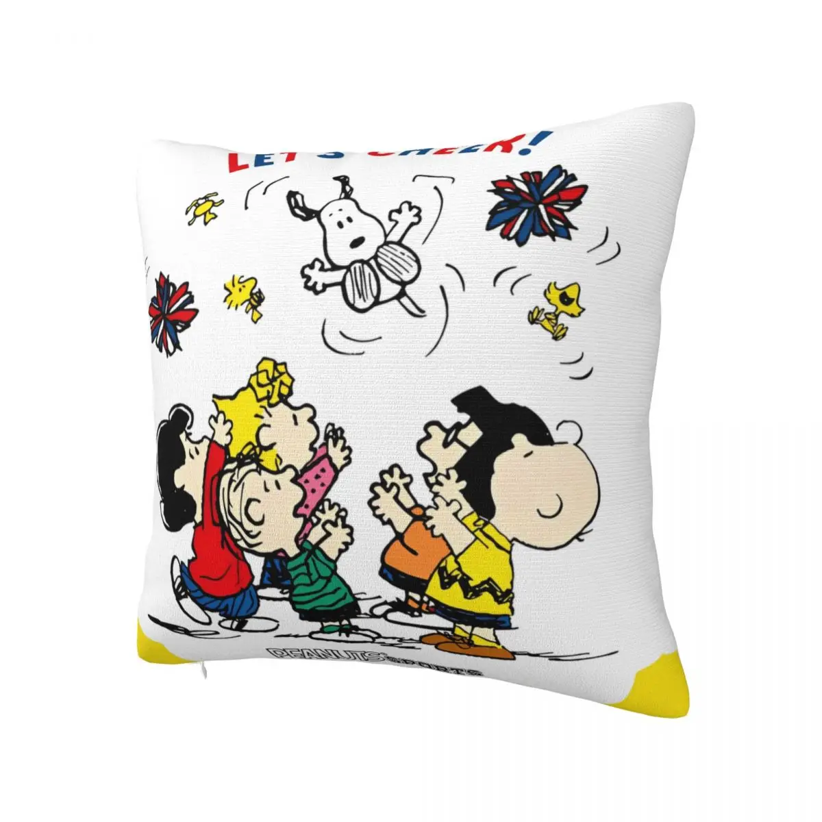 SNOOPY HD Cartoon  Pillow Case Fshion Pillow Cover Soft Graphic Cushion Cover Pillowcases For Office Car Home Decorative