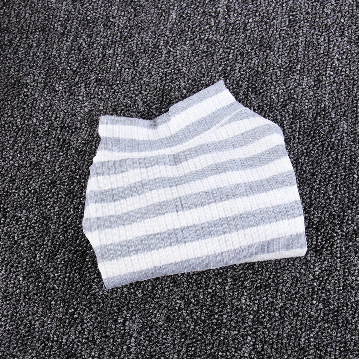 

Stripe Pattern Cotton Dog Clothes Grey White Stripe Xxl Elastic Elastic Pet Clothes Warm Cozy Dog Sleepwear Costume