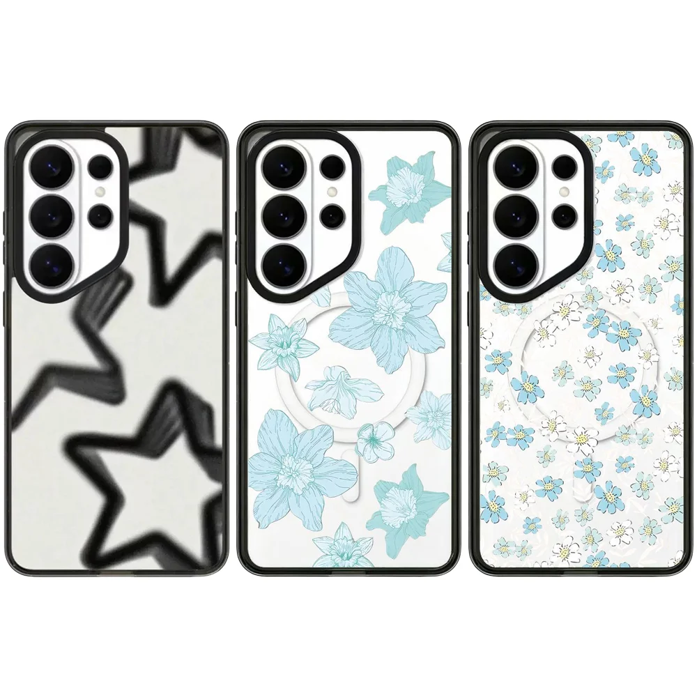 

6050106 Acrylic Magnetic Case: Compatible with Samsung Galaxy S23 U S24U S25 S26 Ultra S25+ S26 Plus Shell