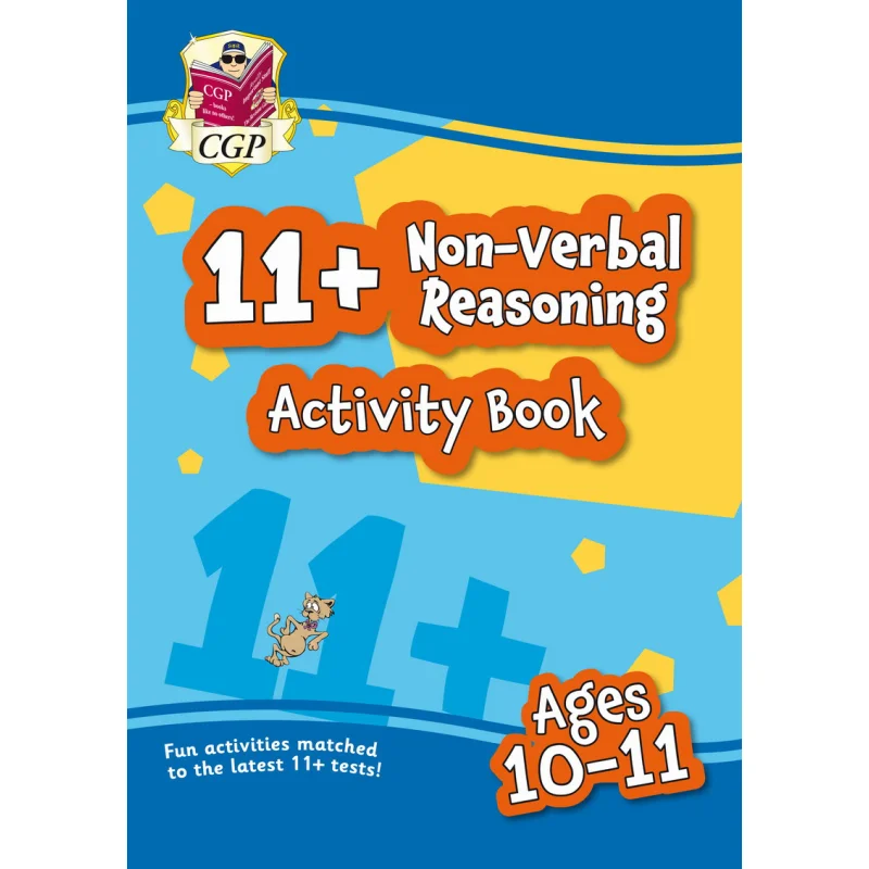 

New 11 Activity Book NonVerbal Reasoning Ages 1011 CGP Books Coordination Group Publications 9781789085853 Book