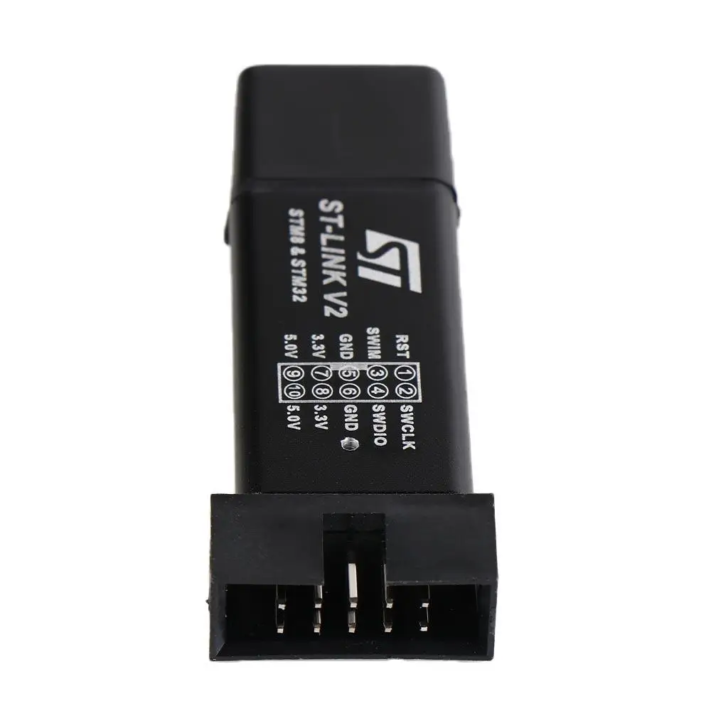 ST LINK Stlink STM32 Simulator ST-Link V2 STM8 STM32 Random Color Download Programmer Programming With Cover A41