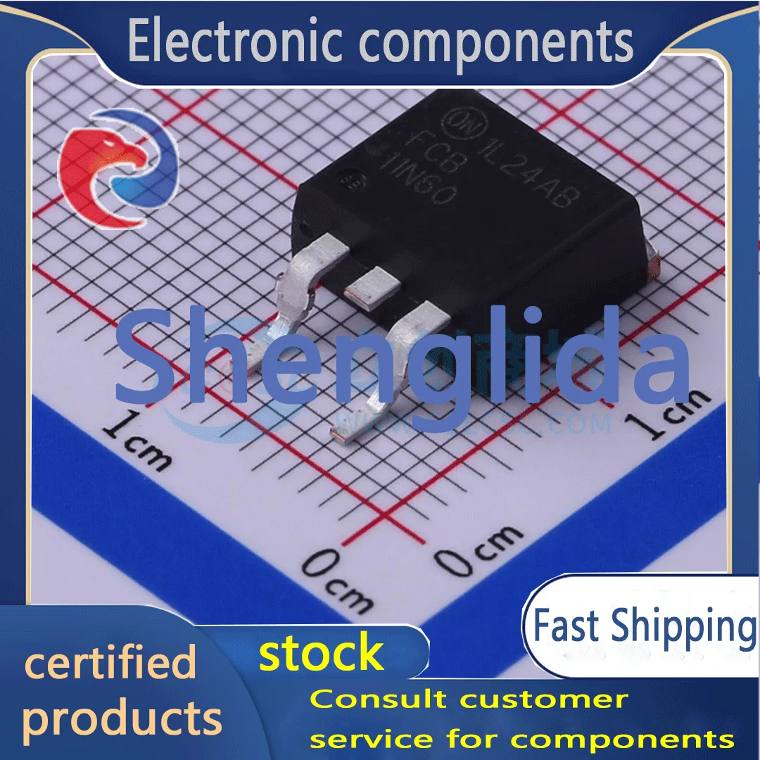 FCB11N60TM packaged D2-PAK field-effect transistor (MOSFET) brand new off the shelf 1PCS