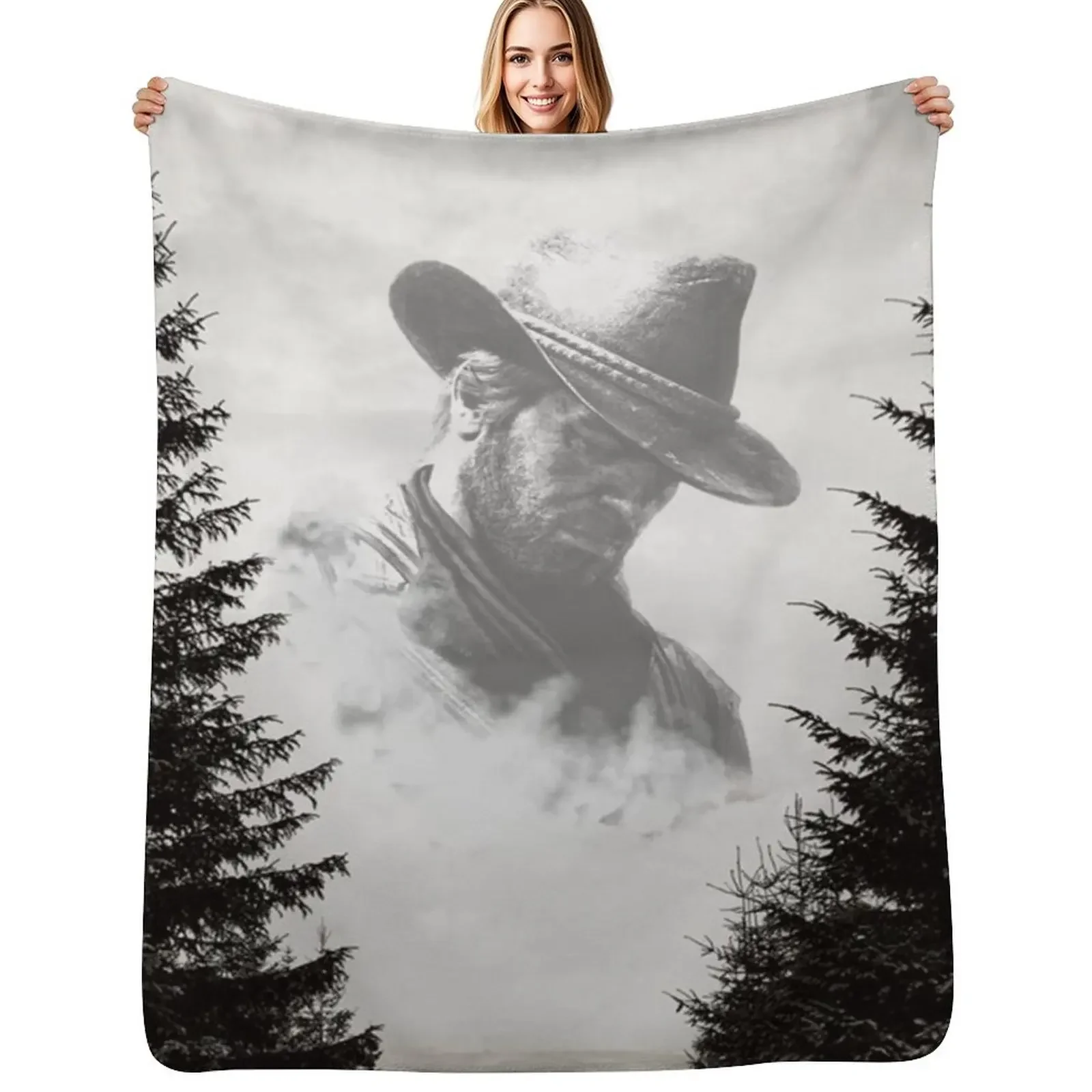 

Arthur Morgan RDR2 Throw Blanket Kid'S Bed covers warm winter for babies Blanket