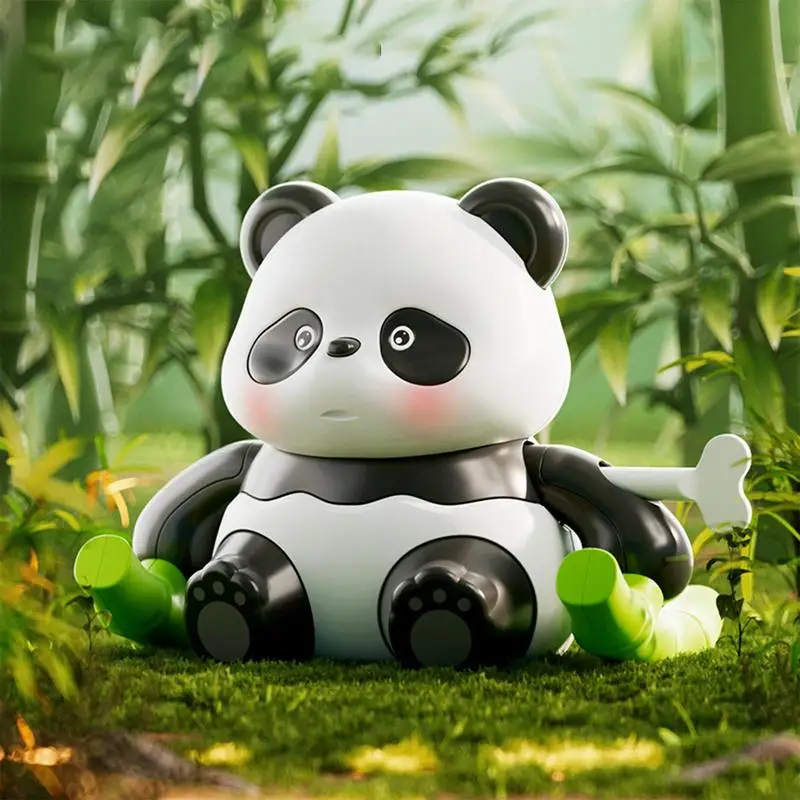 Wind-up Panda Cute Dancing Swinging Panda Educational Realistic Panda Figure Toy Cute Dancing Swinging Panda Wind Up Animal Toy