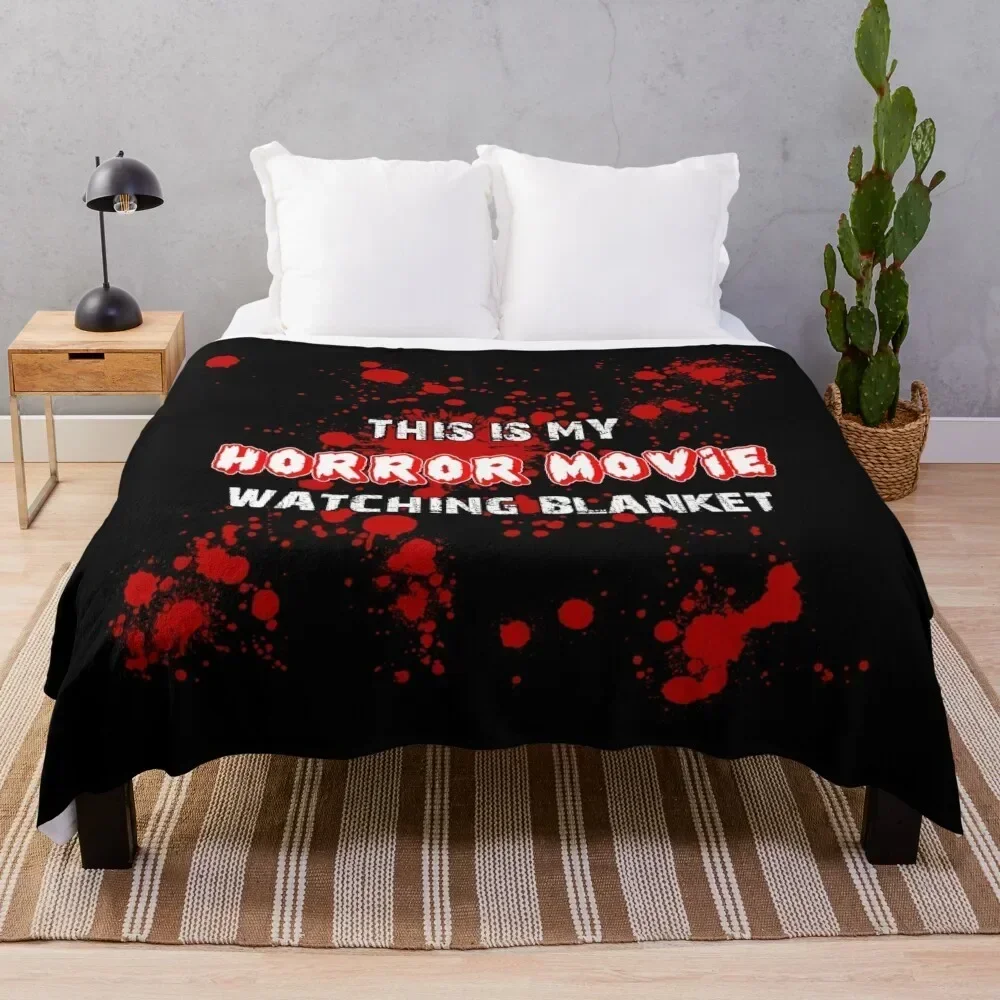 

This is my HORROR MOVIE watching... Throw Blanket Thin For Sofa Thin For Decorative Sofa Blankets