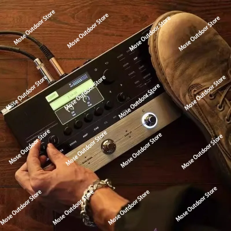 2000 Multi Effect Pedal 278 Effect Infrared AMP Drum Looper MIDI in Effects with Softwear Application for Electric