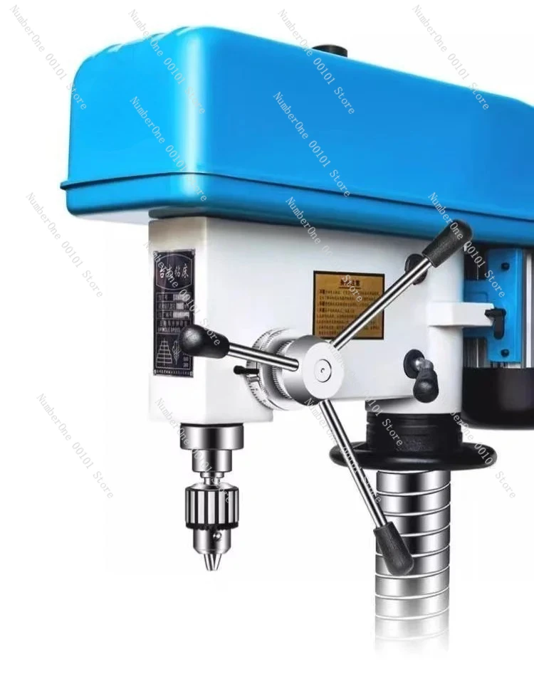 Industrial-Grade 220V High-Power Bench Drill Press Small Household Multifunctional High-Precision Mini Bench Drill Core Motor
