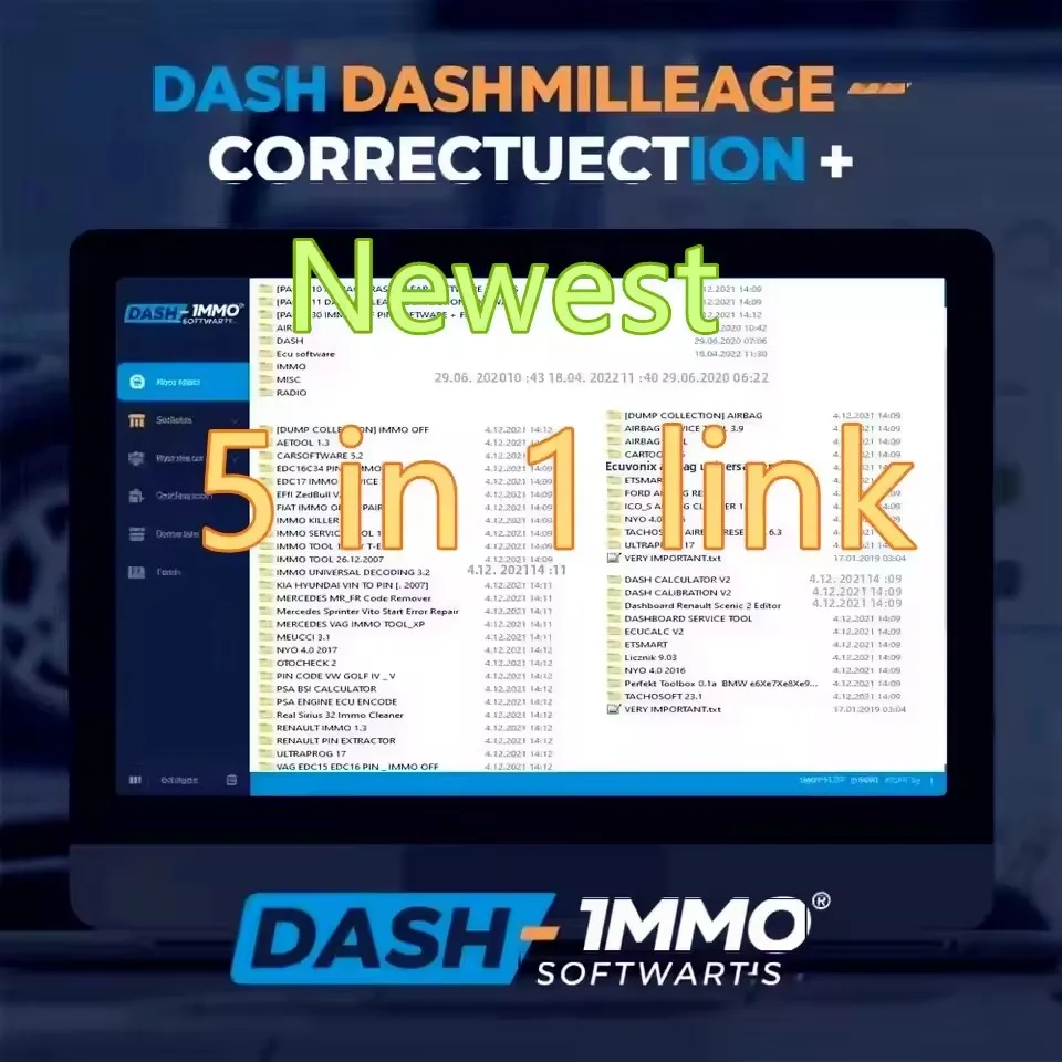 

HOT 32GB Full Software Pack Mileage Correction Airbag Crash Clear IMMO off Dash & IMMO Car Diagnostic Tools