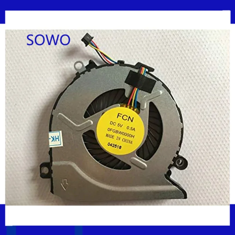 Fan for HP 15-an Pavilion 15-AB 17-G 17-G101DX 17-G179NB 17-G053US CPU Cooling Fan PN 812109-001