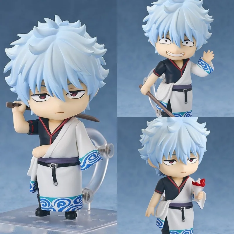 

Original 10Cm #2420 NENDOROID Gintoki Sakata Action Figure Toys For Kids Gift Collectible Model Ornaments