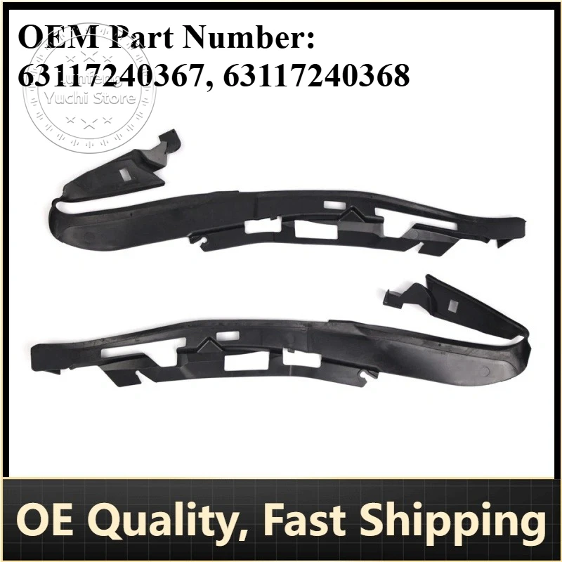 

P/N: 63117240367, 63117240368 - 2pc L+R Headlight Seal Set for BMW 5 Series F10 (2010-2014)