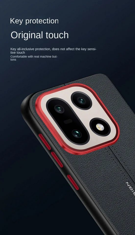 Leather mid-line Ultimate design phone case For OnePlus 15 One
