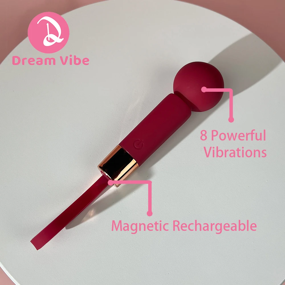 My Melody Mini Wand Red Bullet Vibrator 8 Powerful Vibrations Pleasure Sex Toy Woman Clit Massager Adult Toy Erotic Love Gift