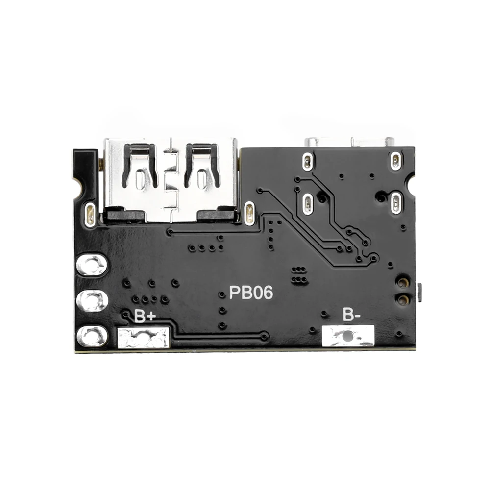 TYP C + USB 5V 2.4A Lade- und Entlademodul Einzel-Lithium-Batterie-Ladeplatine 5V unterstützt Laden und Entladen – Detail 11