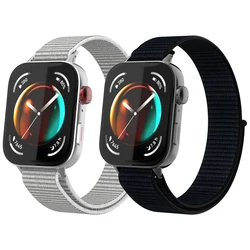 Woven Nylon Loop Strap For HUAWEI WATCH FIT 3 Replacement Band Watchband Bracelet Accessories