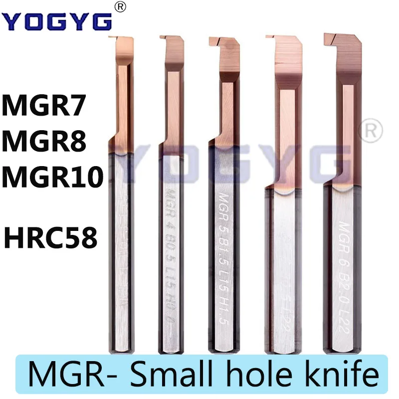 

MGR 7 8 10 small hole Grooving Knife Carbide Grooving Tool Boring Bar Tungsten Steel MGR Micro Boring Tool Grooving Arbor Cutter