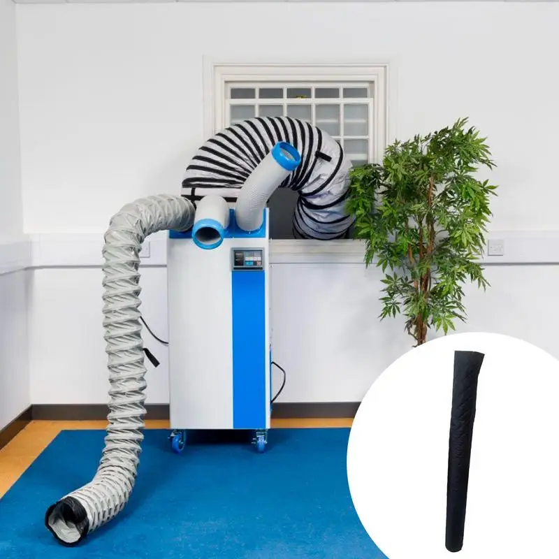 

New Portable Air Conditioner Hose Cover Wrap Insulated Ac Hose Sleeve Air Conditioner Exhaust Hose Heat Insulation Cover ﻿
