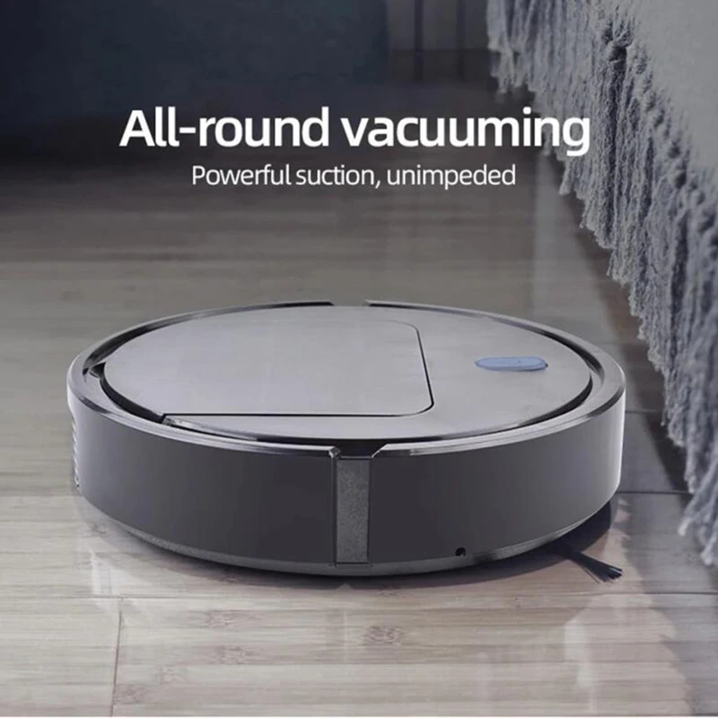 3 in 1 Smart Vacuum Cleaner Sweeping Robot Wet Dry Automatic 1500PA Wireless Strong Powerful Suction Cleaning Mopping Tools