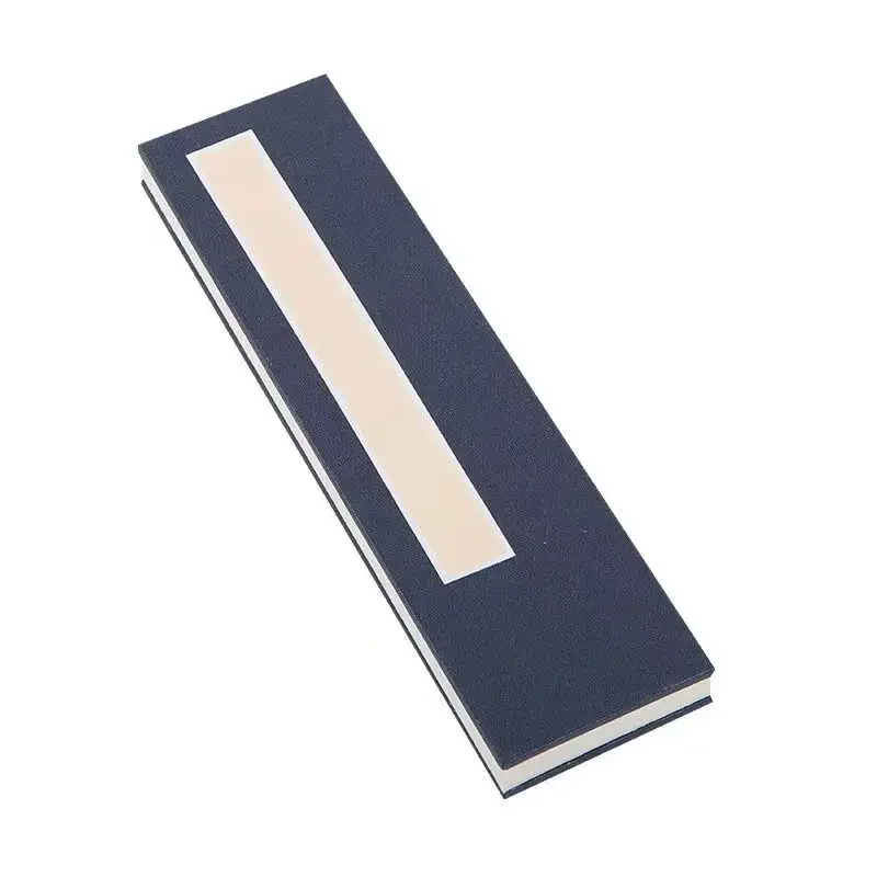 Blank Xuan Paper Booklet Golden Foil Half Ripe Rice Paper Folding Blank Xuan Paper Book Small Regular Script Copy Scripture Book