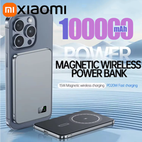 Xiaomi 10000mAh Slim Magnetic Wireless Power Bank PD25W Super Fast Charging Portable External Battery For Magsafe iPhone Samsung