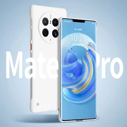 Frameless Slim Skin Matte Hard PC Back Cover Case On For Huawei Mate 50 Pro 40 Pro Mate50 Pro ShockProof Fundas Coque