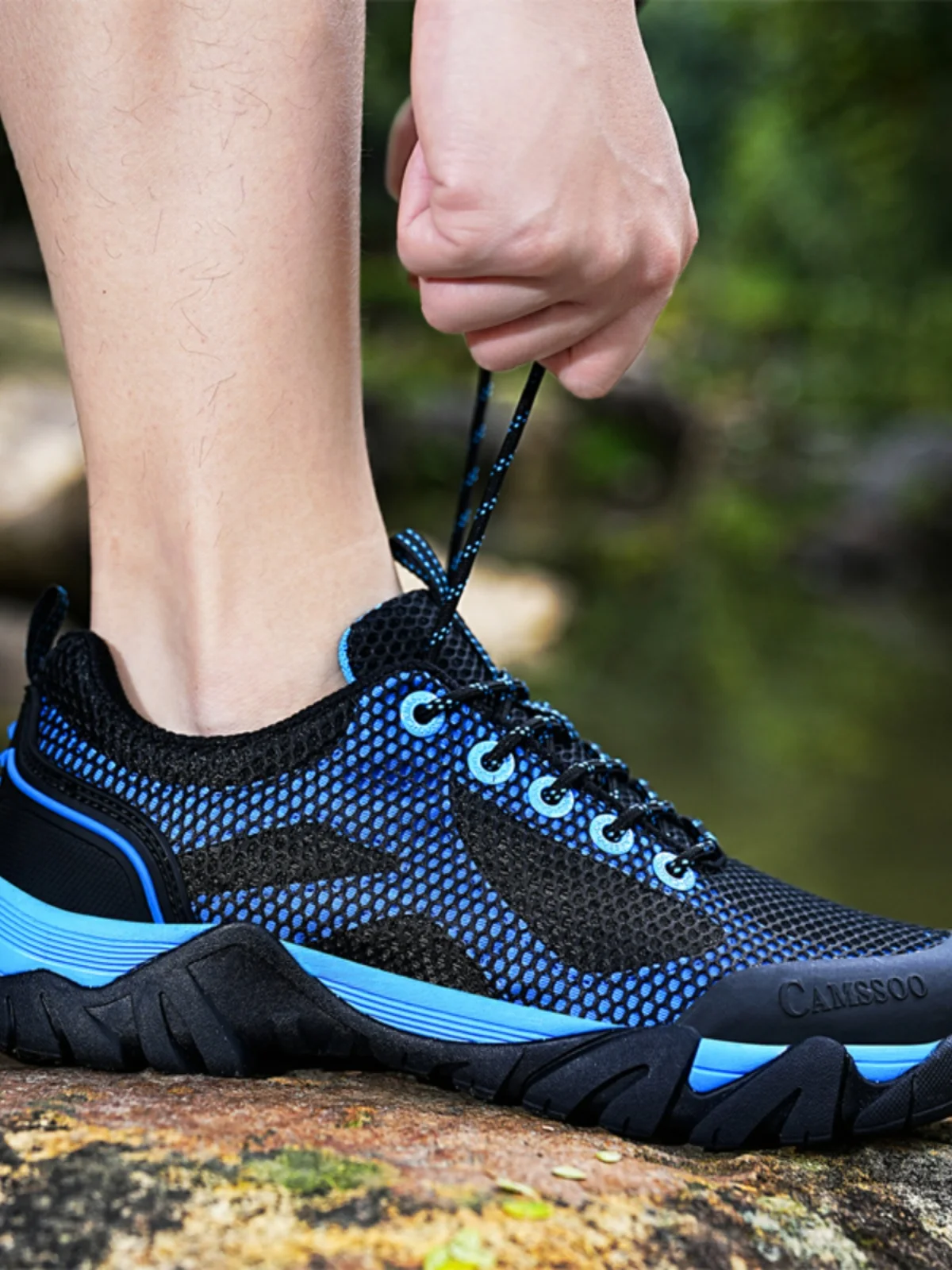 CAMSSOO 2025 Zapatos Senderismo Hombre Transpirables Trekking Outdoor - imagen 5
