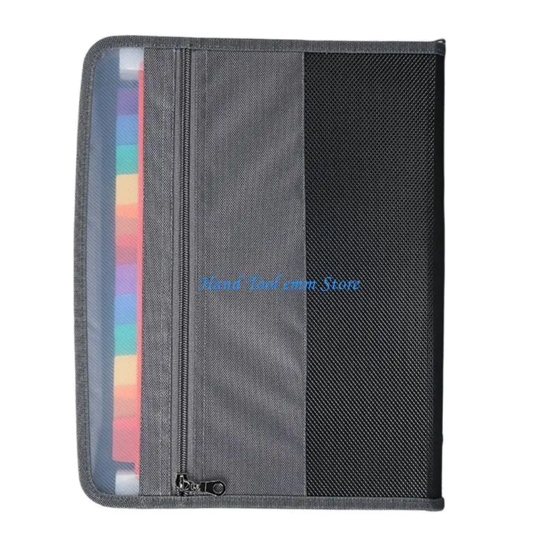 H37F Expandable File Folder Document Folder 13 Pocket Receipt Wallet Coupon Organiser