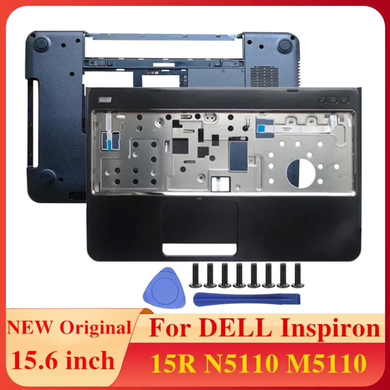 

NEW Laptop For DELL Inspiron 15R N5110 M5110 39D-00ZD-A00 Palmrest Upper Case Touchpad/Bottom Base