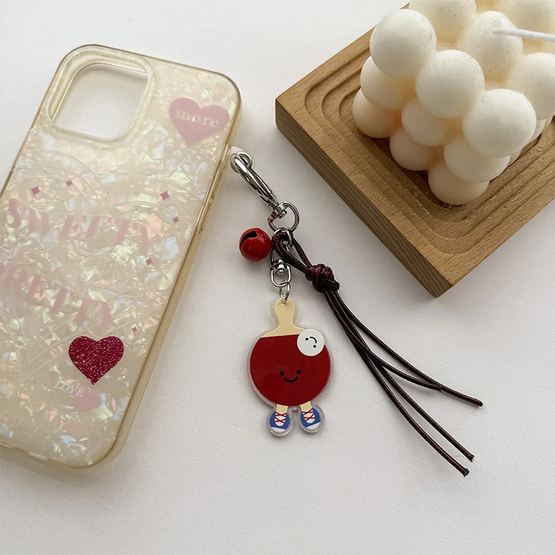 

Модные брелоки для сумок: мультяшные персонажи Q-версии (настольный теннис, бадминтон, футбол) – креативные подвески для сумок и рюкзаков, подарки