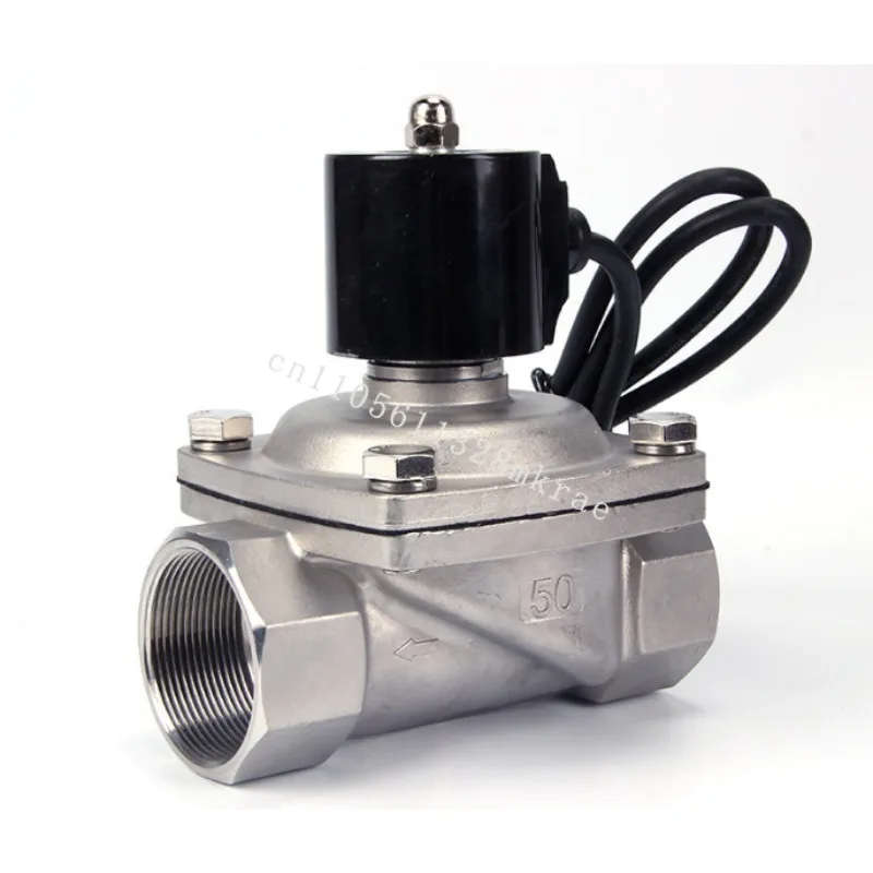

New 12V DC Stainless Steel 1/2 Water Solenoid Valve