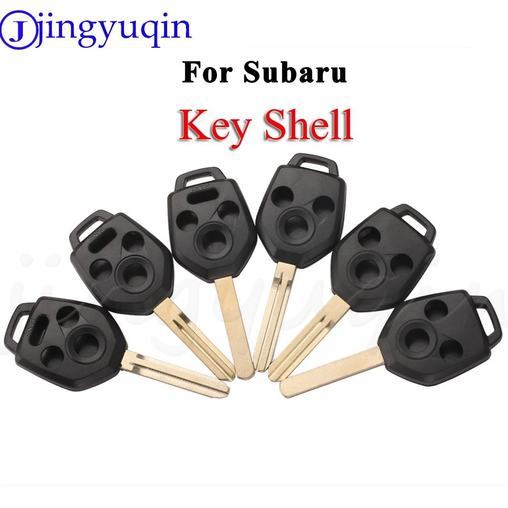 

Jingyuqin 3/4BTN дистанционный автомобильный брелок оболочки для Subaru Forester Outback Legacy NSN14 TOY43R DAT17 лезвие автомобильные аксессуары