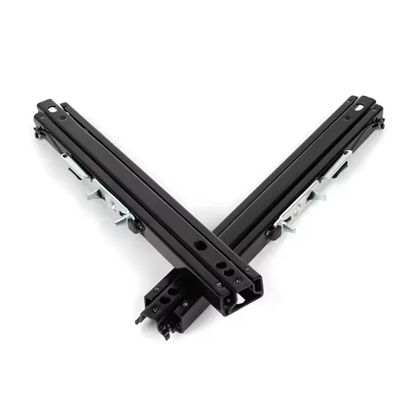 Universal Car Styling Auto Parts Iron Stainless High Strength Seat Adjustable Dual Rails Sliders Replace view 5