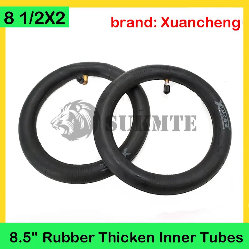 Xuancheng Inner Tube 8 1/2x2 Inner Tube 8 '10 inch Inner Camera with Straight Valve for Xiaomi Mijia M365 Electric Scooter part