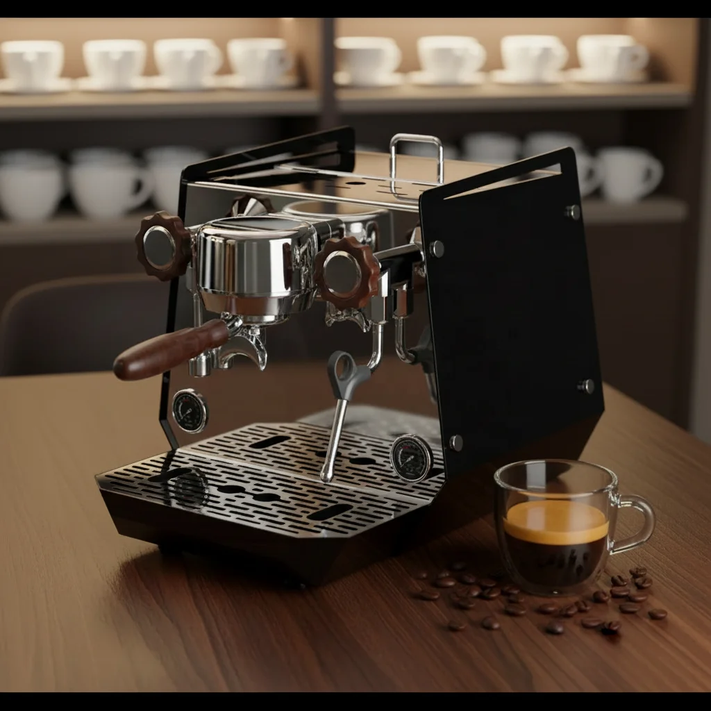 Italian Restaurant Commercial Semi-automatic Professional Single Group Head Cappuccino Epresso Coffee Maker Machine