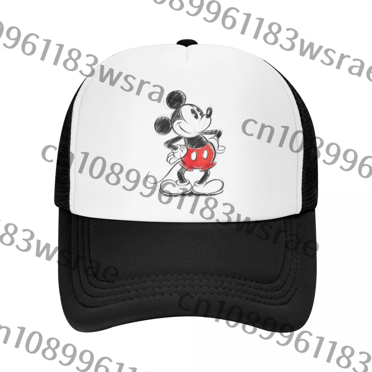 Prezent świąteczny dla dzieci Mickeymouse dla młodzieży Czapki z daszkiem Czapki typu Trucker